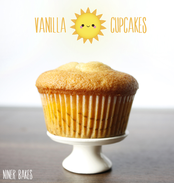 the ultimate vanilla cupcake recipe - by niner bakes