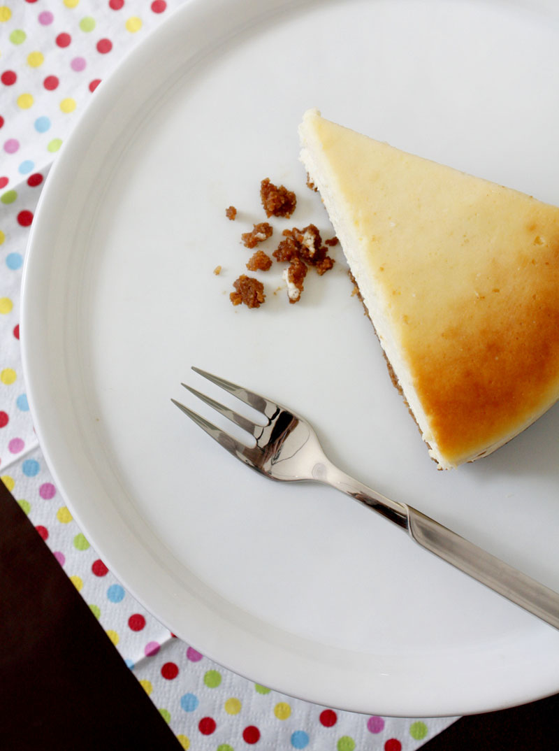 The Best Original New York Style Cheesecake - by niner bakes