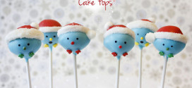 Santa Hat Birdie Cake Pops: Tutorial