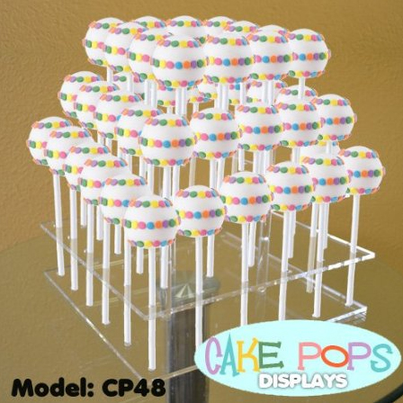 2 PCS Cake Pop Holder Display Stand for 12 Candy Pops Clear Acrylic Dessert  Rack Candy Making Supplies Candy Making Accessories Cake Pop Sticks Stand  Cake Pop Stand 