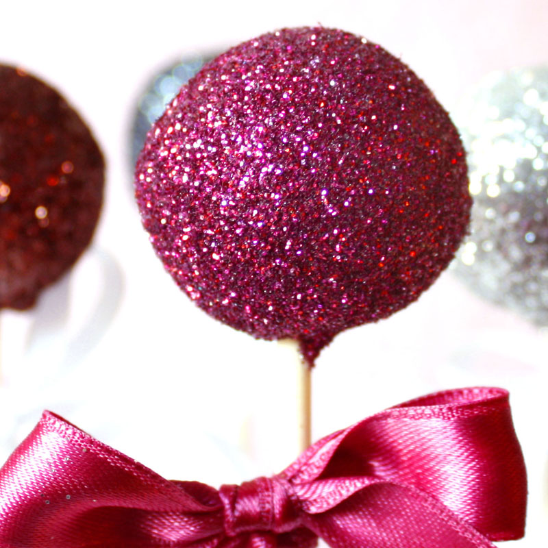 Glitter Cake Pops