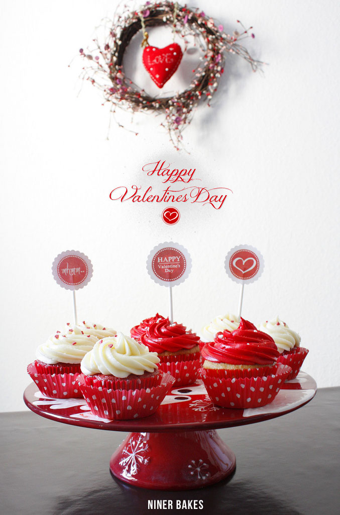 Einen tollen Valentinstag für Euch und eure Liebsten - Valentinstag Cupcakes