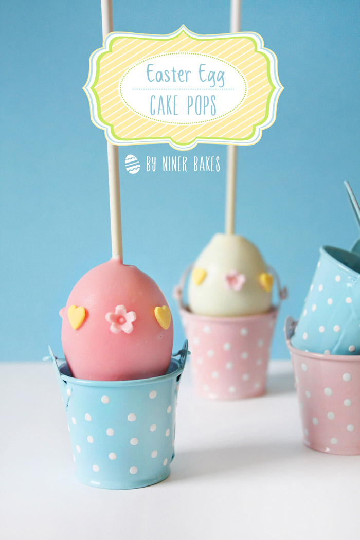 How Eggcelent: Simple Easter Egg Cake Pops! | niner bakes