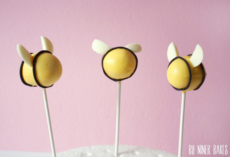 how to make bumble honey bee cake pops 04