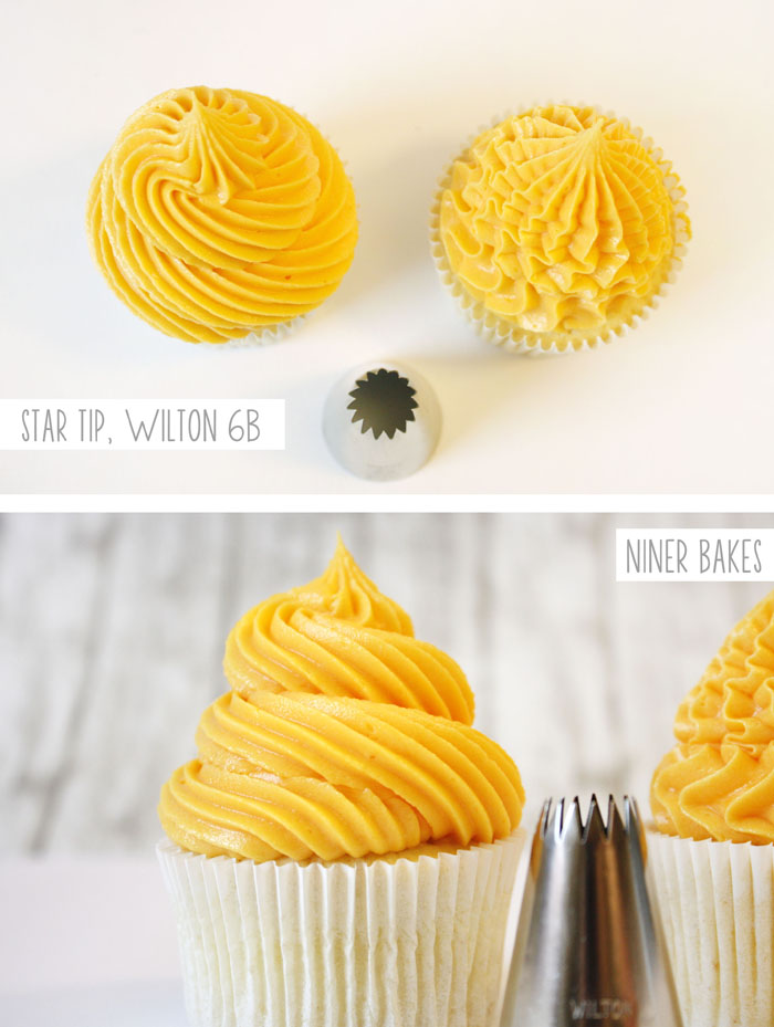 Wilton Frosting Tips Chart