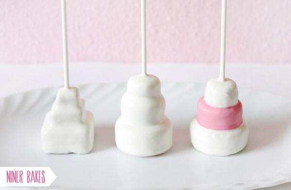 tutorial how to make wedding tiered cake pops by niner bakes