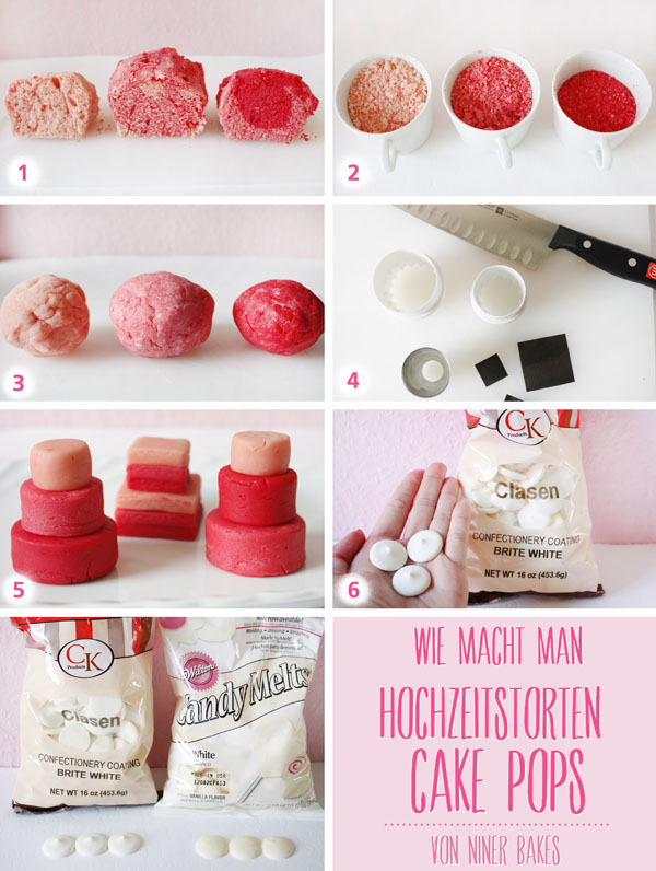 anleitung wie macht man hochzeitstorten cake pops von niner bakes