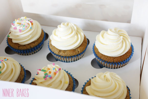 Healthy, absolutely yummy tasting Vanilla Cupcakes Recipe by niner bakes