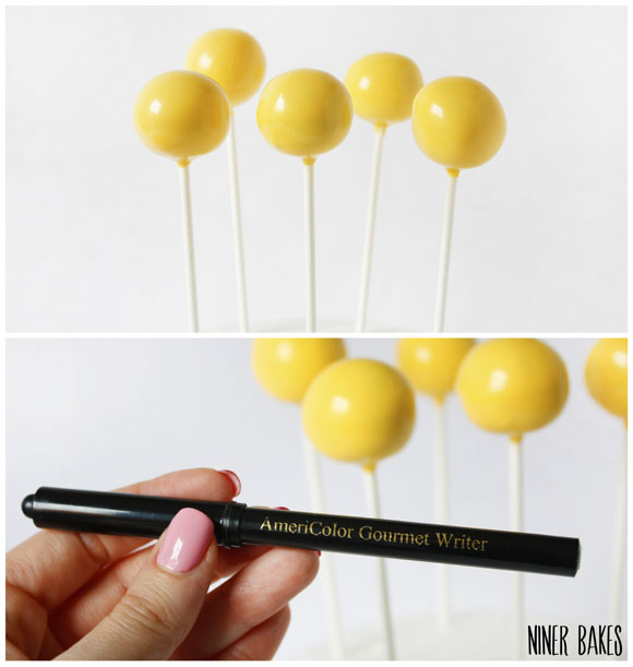 tutorial on how to make smiley cake pops by niner bakes