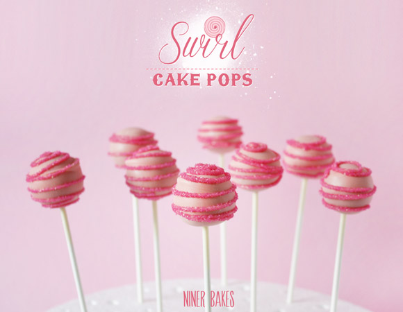 How to make Swirl Cake Pops - Tutorial - by niner bakes