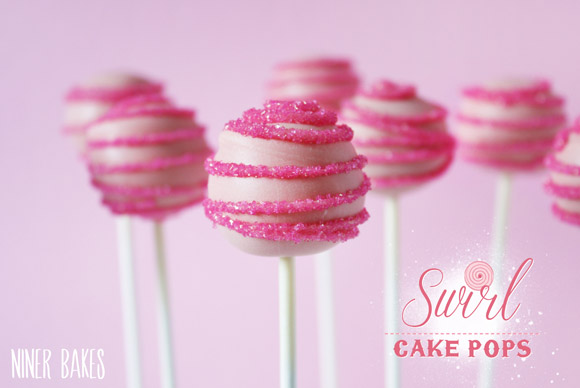 How to make Swirl Cake Pops - Tutorial - by niner bakes