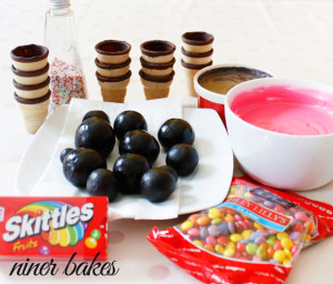 Eiscreme Waffel Cake Pops inspiriert von Bakerella