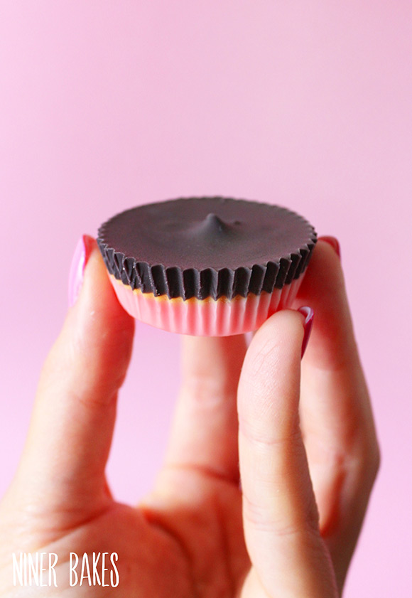 How to make peanut butter cups - erdnuss buttter - by niner bakes