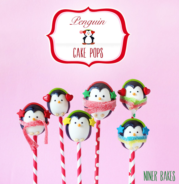 How to make penguin cake pops - tutorial by niner bakes - how to