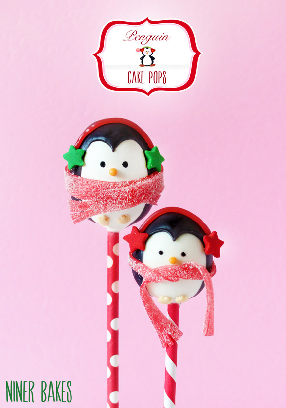How to make penguin cake pops - tutorial by niner bakes - how to