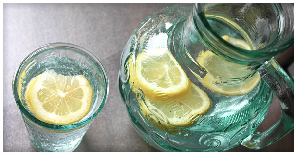Simple & healthy summer drink: Lemon Water