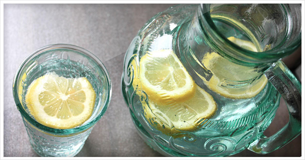 Simple & healthy summer drink: Lemon Water