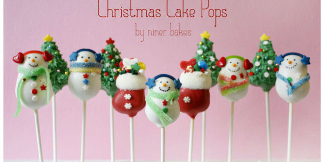 Weihnachts Cake Pops: Pinguine, Schneemänner, Santa Hütchen, Weihnachtsbäume und viele mehr!