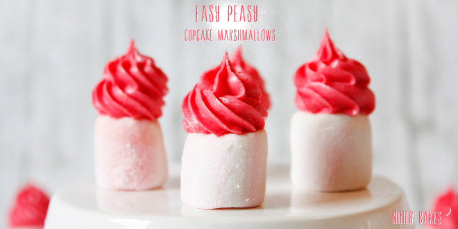 Easy peasy: Tiny & cute Cupcake Marshmallows