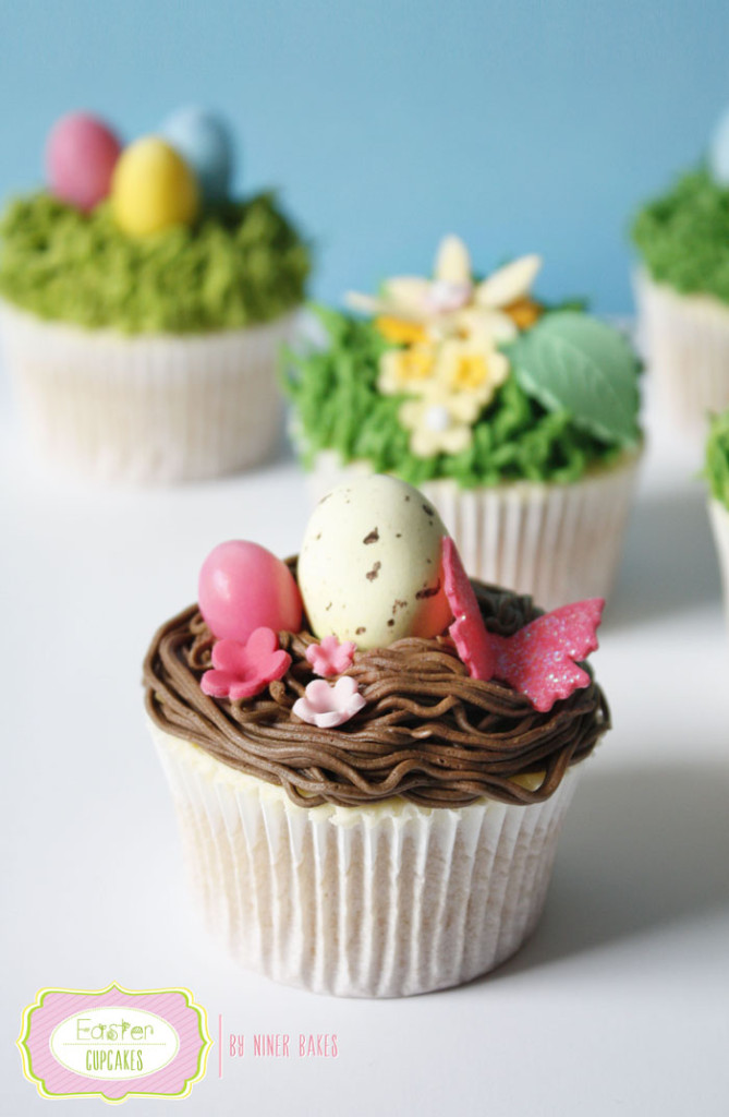 Oster Dessert Idee: Osternest Cupcakes mit Ostereiern: Frohe Ostern ...