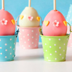 easter egg cake pops - happy easter treats - niner bakes