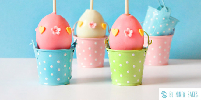 How Eggcelent: Simple Easter Egg Cake Pops!