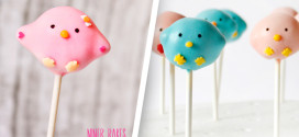 Niedliche Vogel Cake Pops zum Selbermachen