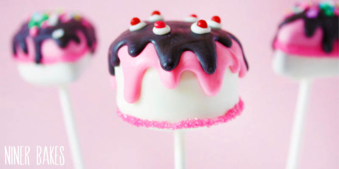 {2 Tutorials} Let’s Celebrate Together Around The World: Birthday Cake & Slice – Cake Pops