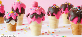 {Offizieller Eiscreme Tag} niner’s Eiscreme Waffel Cake Pops