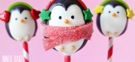 {Tutorial} How to make winter Penguin Cake Pops