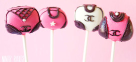 {Tutorial} How to make Chanel Handbag Cake Pops